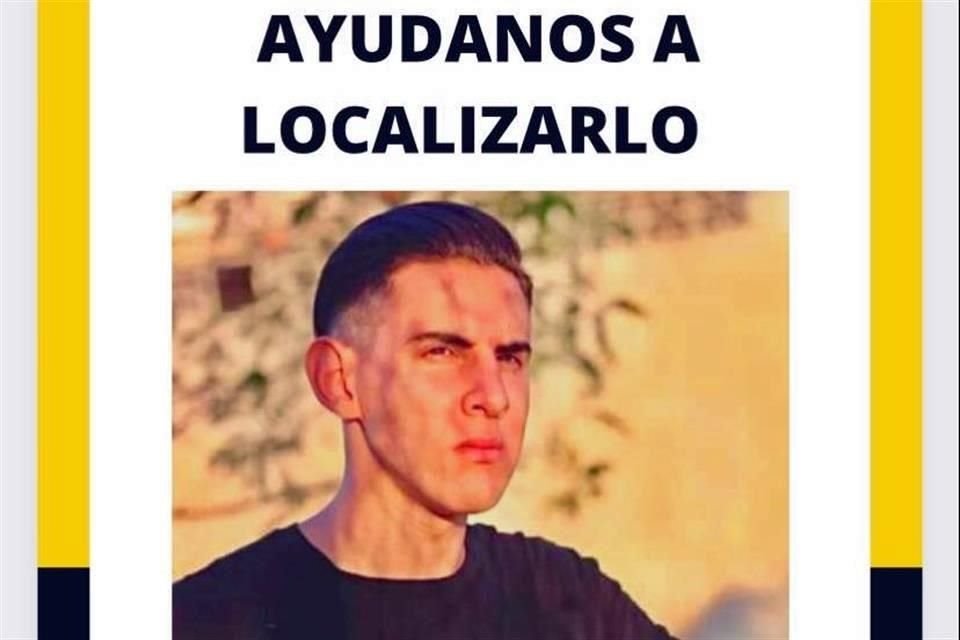 Se sabe que Óscar Andrés Brambila se dirigía a la Colonia Las Águilas, en Zapopan, la última vez que supieron de él.