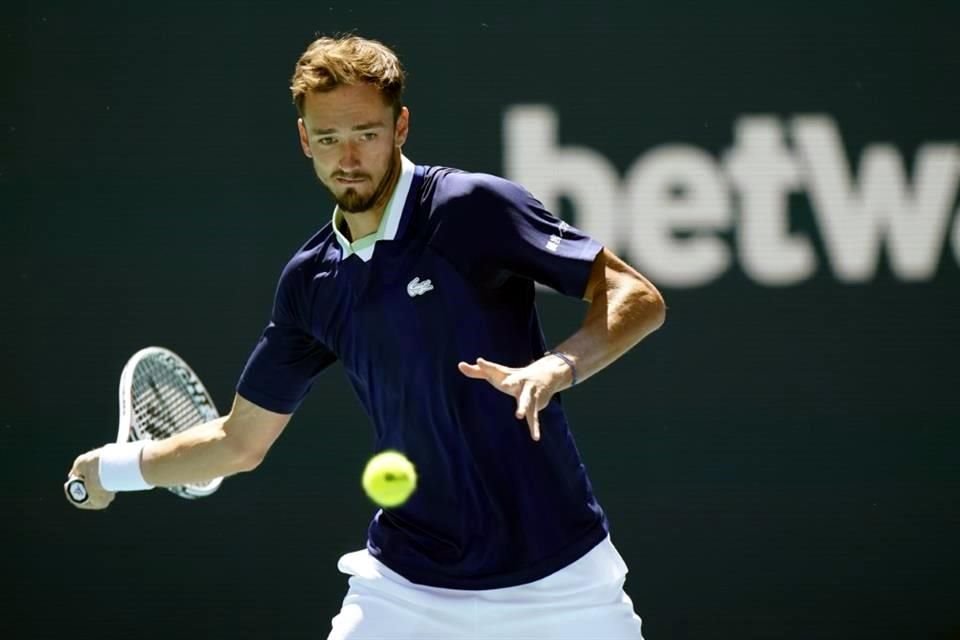 Daniil Medvedev busca recuperar el uno del mundo.