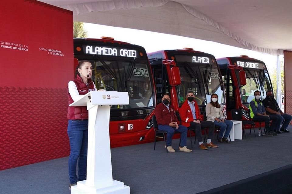 Este domingo comenzará a operar una ampliación de la Línea 4 del Metrobús, de la Alameda Oriente, hacia el Centro Histórico.