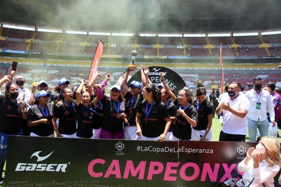 Premiaciones de la Copa Jalisco 2021.