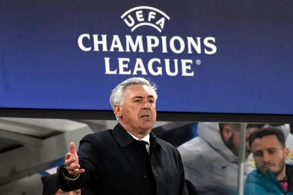 Carlo Ancelotti no se siente en Semis de la Champions League.