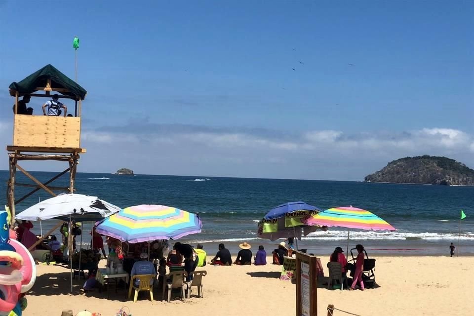 Las playas de Nayarit lucen la bandera verde previo al periodo vacacional de Semana Santa.