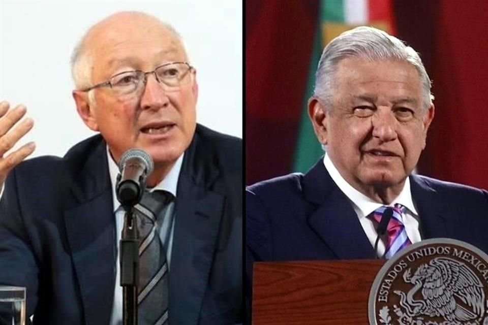 Tras reunión, AMLO dijo que advirtió a Kerry con llevar corrupción en sector eléctrico a tribunales; Ken Salazar alertó litigios por ley.