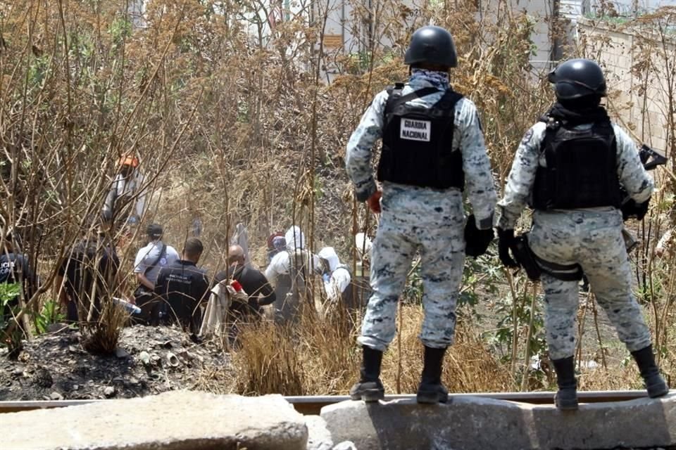 Los dos cadáveres hallados en el aljibe estaban envueltos en plástico negro y tardaron casi 5 horas en ser rescatados.