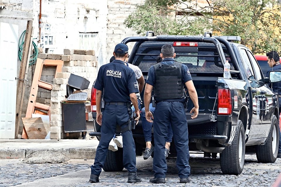 Policías de Guadalajara.