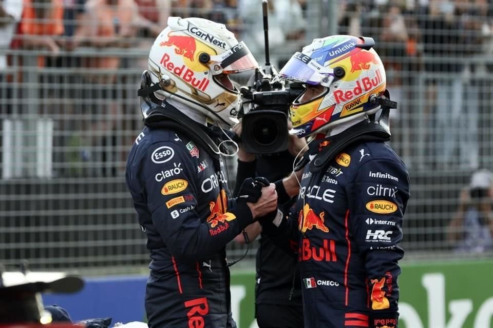 Los Red Bull listos para la carrera en Albert Park.