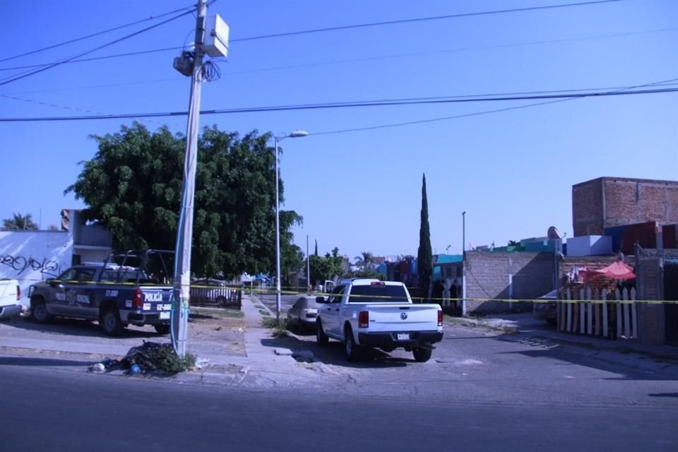 Avenida Cerro Mudo, esquina con Bulevar Chulavista, lugar donde, según testigos, aventaron un cadáver.