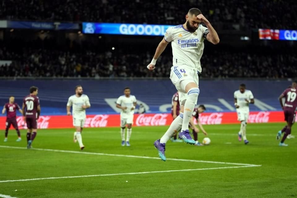 Karim Benzema lleva 37 goles en la temporada.