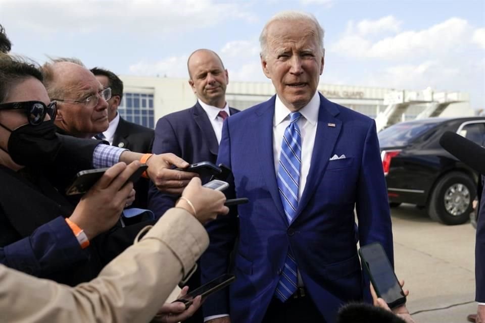 La declaración del martes representa la primera vez que Biden se refiere a la situación en Ucrania como un genkocidio.