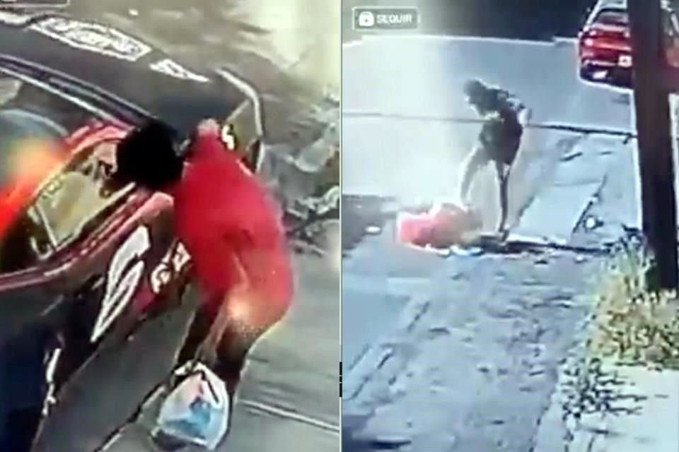 El grafitero se disculpó luego de la golpiza.