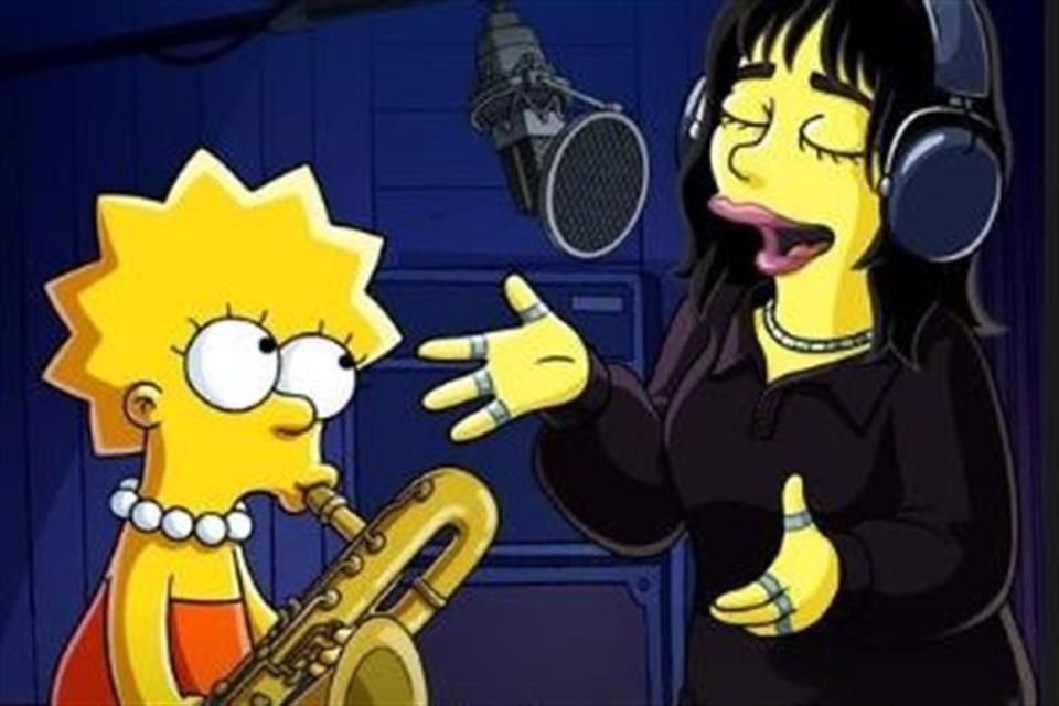 Billie Eilish será protagonista del corto 'Cuando Billie conoció a Lisa' de 'Los Simpson' para Disney Plus.