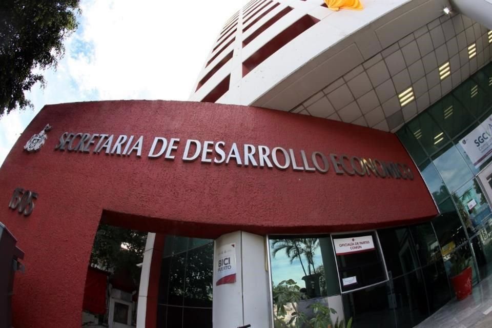 Oficinas de la Secretaría de Desarrollo Económico (Sedeco) Jalisco.