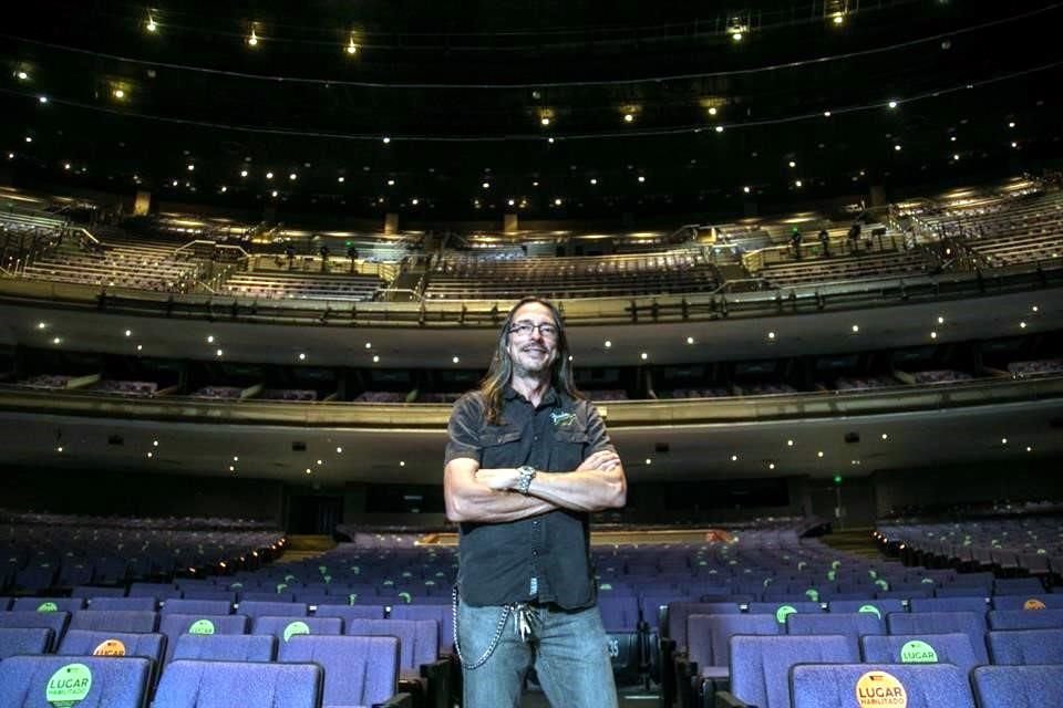 Jaime Gómez, productor y director técnico del Auditorio Telmex.