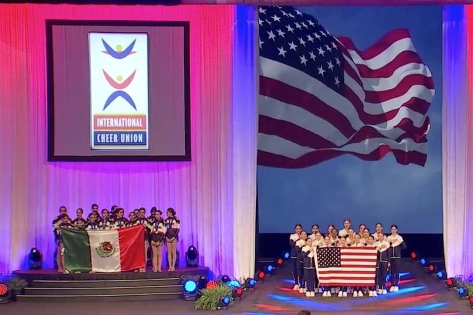 El equipo mexicano hizo una gran ejecución de la rutina en el Campeonato Mundial.