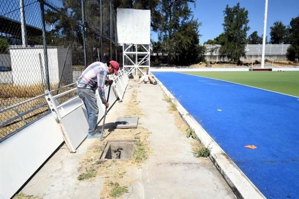 El Code Jalisco anunció que dieron inicio las modificaciones en el Estadio Panamericano de hockey para adaptar el terreno a Tequileros.