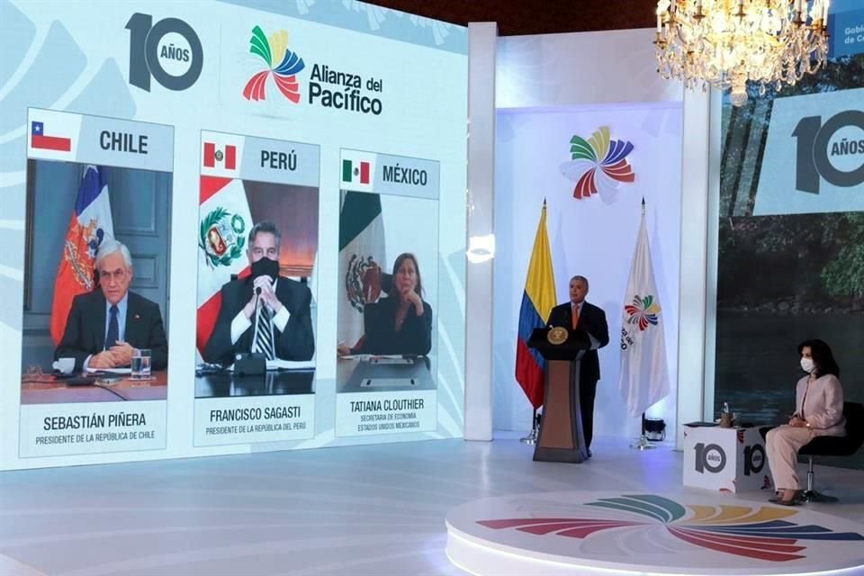 Participación de la titular de SE en la conmemoración del décimo aniversario de la Alianza del Pacífico.