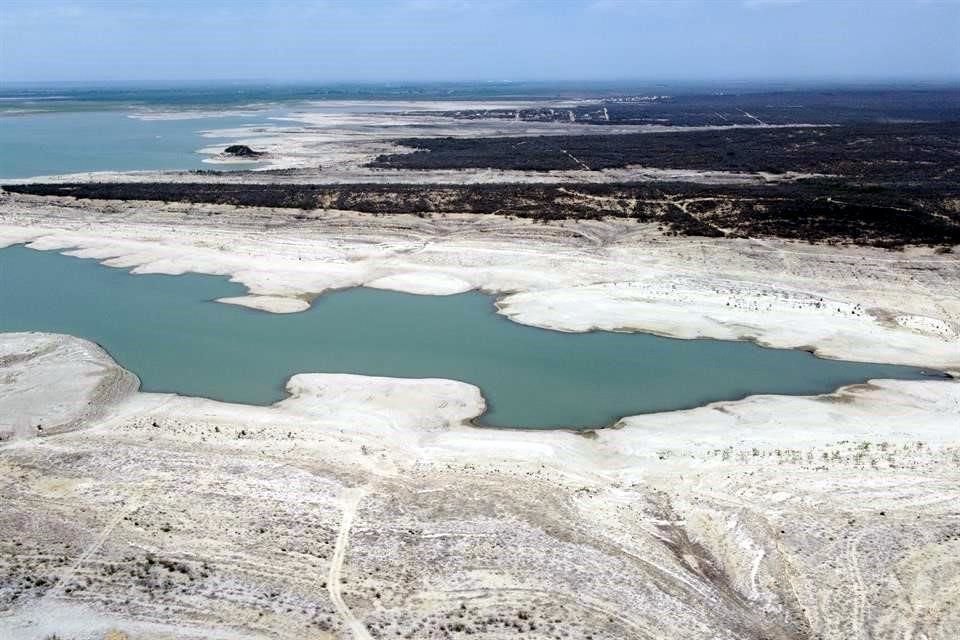 La falta de lluvias no ha permitido que las presas capten agua.