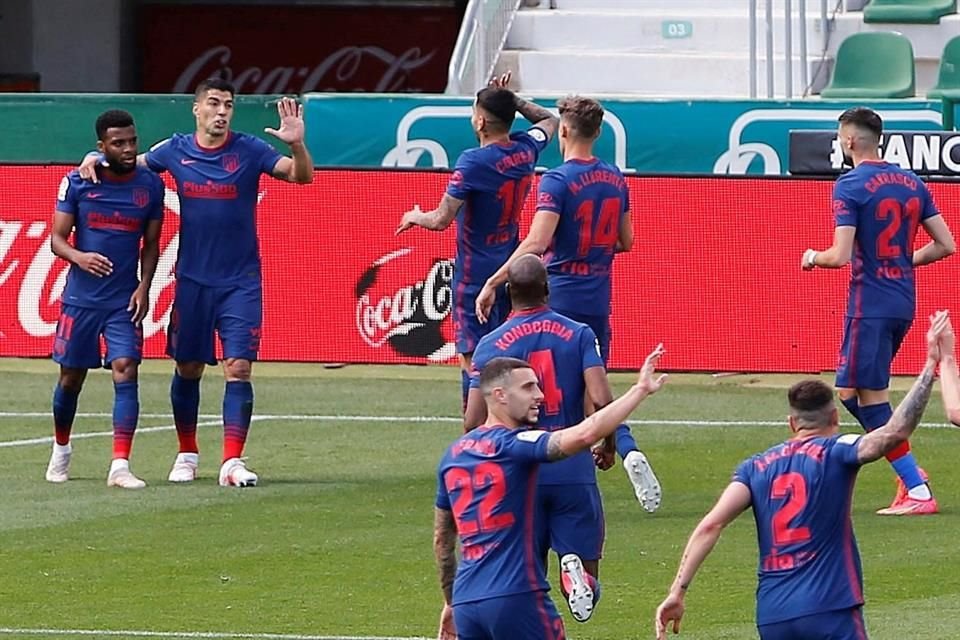 Los colchoneros se mantienen en el liderato de España.
