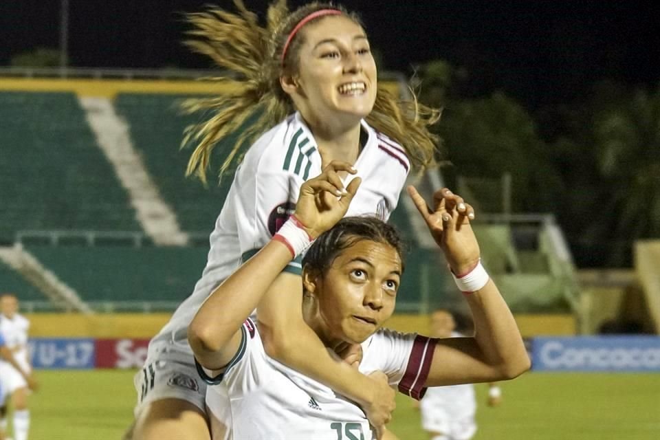 El Tri Femenil mostró potencia ofensiva.