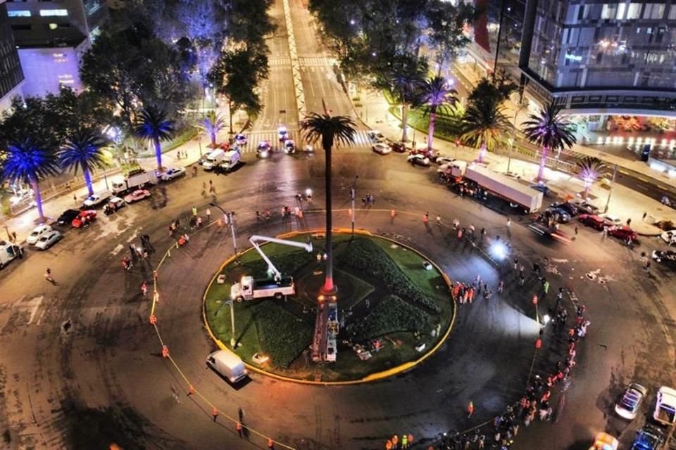 Debido a la presencia de los vehículos y grúas que serán utilizadas se informó que se cerrará el paso vehicular en la Avenida, a la altura de Niza.