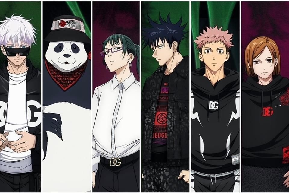 Dolce & Gabbana anunció su colaboración el famoso anime 'Jujutsu Kaisen', uno de los más populares en todo el mundo.