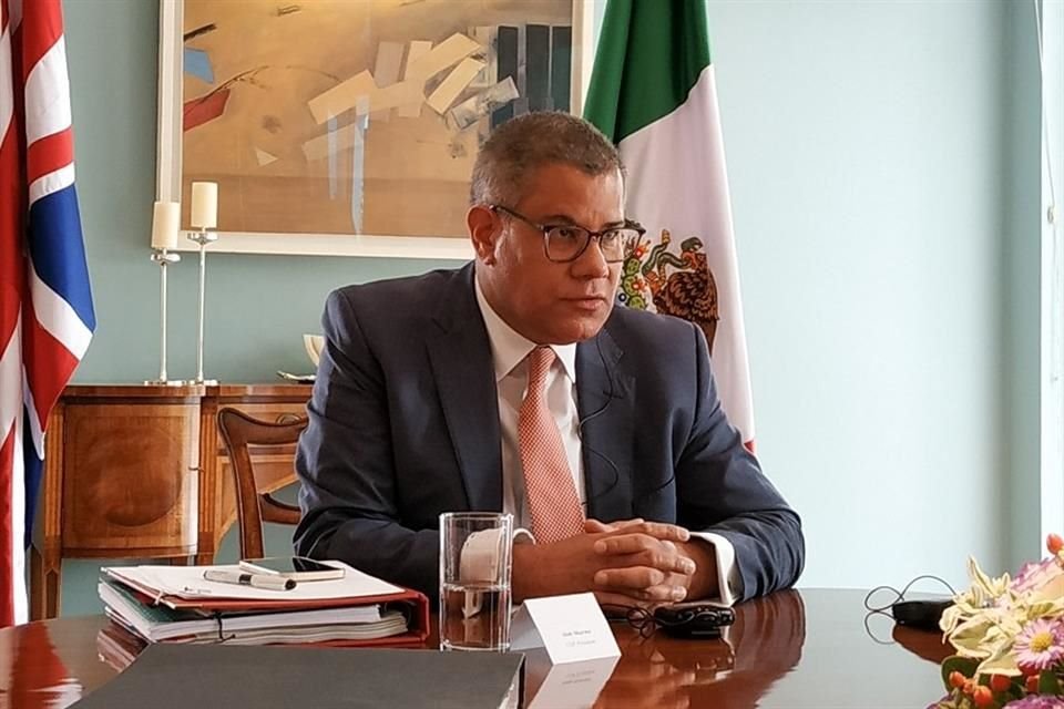 Alok Sharma, presidente de la COP26, urgió a México mejorar su compromiso de reducción de emisiones y apuntar al cero neto para 2050.