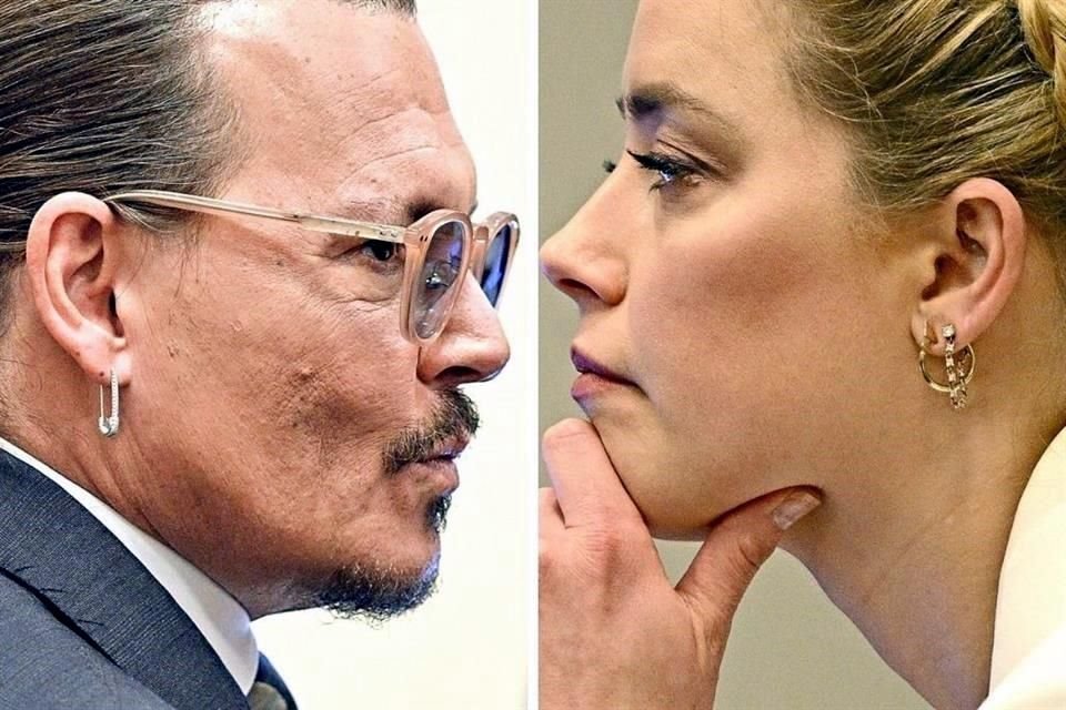 Johnny Depp y Amber Heard.