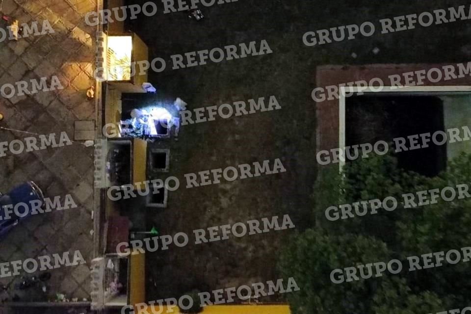 La Fiscalía realizó una diligencia en el Motel Nueva Castilla, donde fue encontrado el cuerpo de Debanhi.