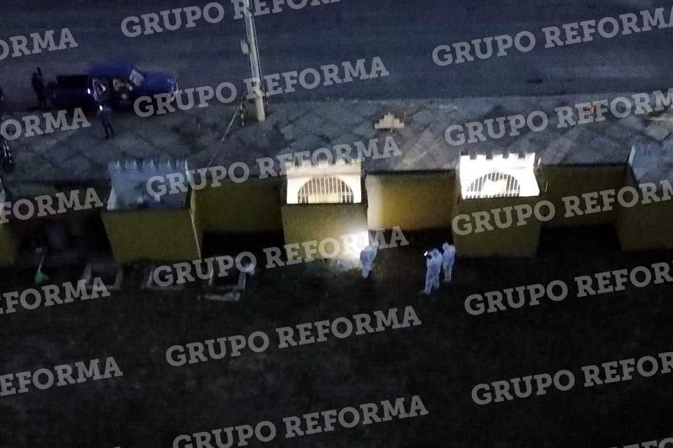 La Fiscalía realizó una diligencia en el Motel Nueva Castilla, donde fue encontrado el cuerpo de Debanhi.