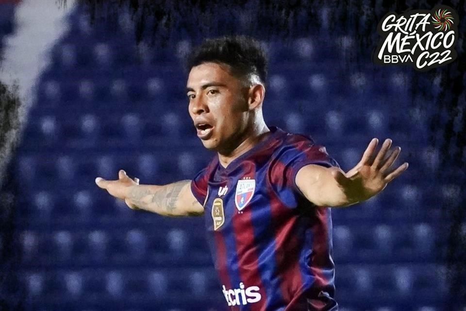 Edson Partida fue el autor del primer gol del Atlante.
