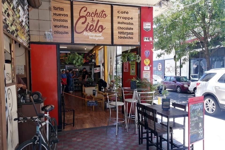Cachito de Cielo ofrece sus menús en braille y macrotexto para personas ciegas y débiles visuales.