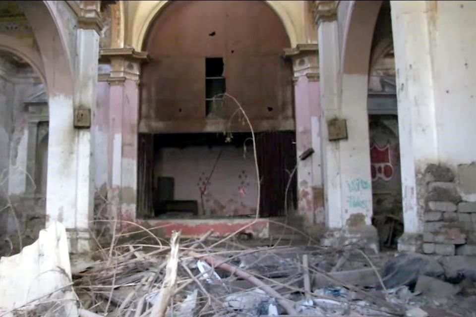 Estado actual de la Capilla de la Medalla Milagrosa en la Calle Obregón 188, en el Barrio de San Juan de Dios.