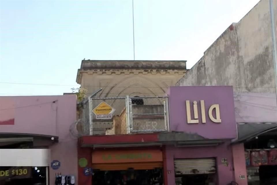 Estado actual de la Capilla de la Medalla Milagrosa en la Calle Obregón 188, en el Barrio de San Juan de Dios.