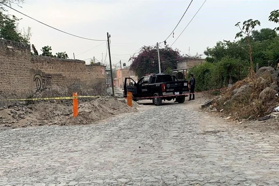 El cadáver fue encontrado junto a una zanja.