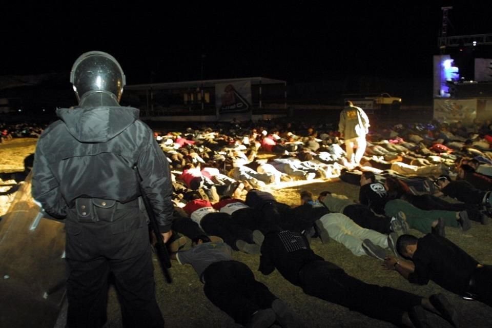 En Tlajomulco, mil 500 jóvenes vivieron la mayor redada policial contra  festivales de música.