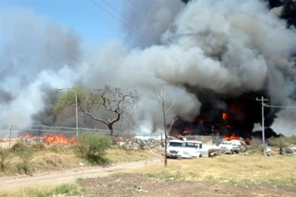 El incendio en La Guancha fue liquidado ayer.