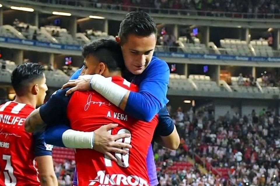 Raúl Gudiño y Alexis Vega.