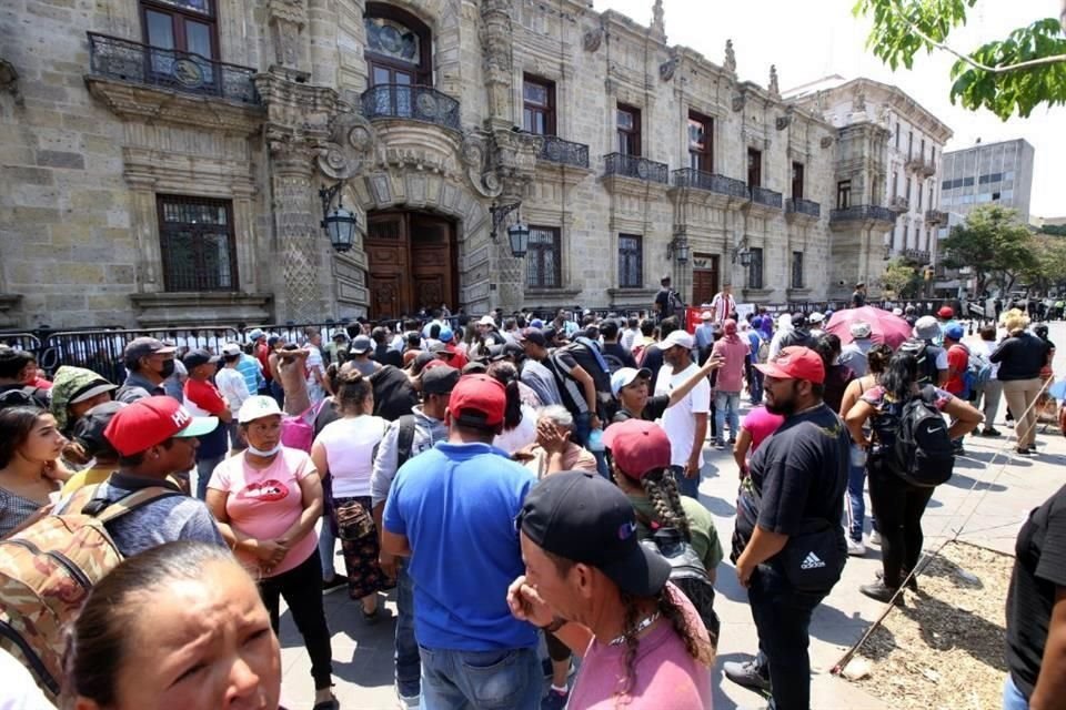 62 de los detenidos fueron llevados a juzgados municipales y cinco más a la Fiscalía.