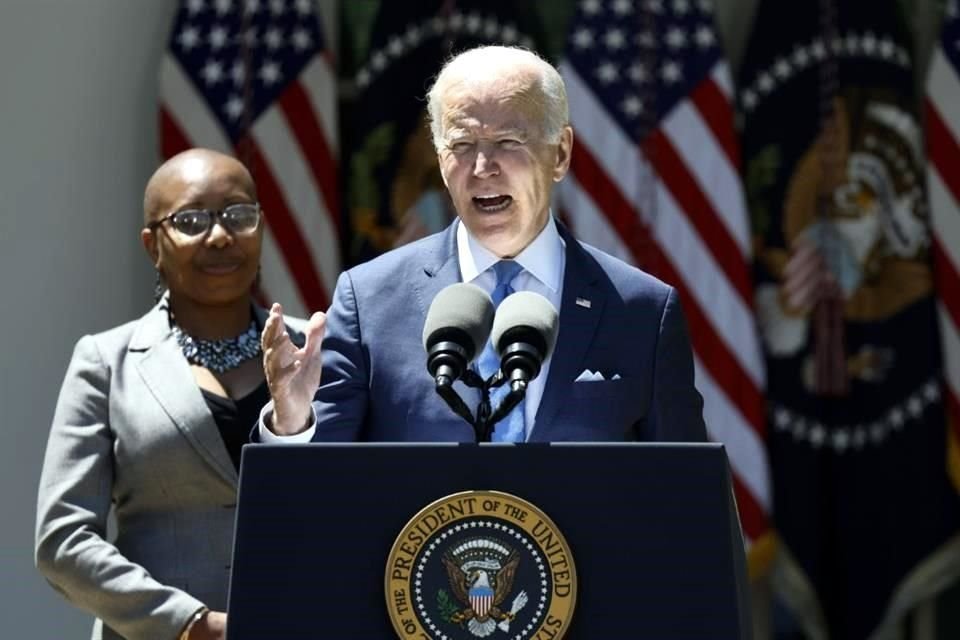 El Presidente estadounidense, Joe Biden, durante un evento en la Casa Blanca.