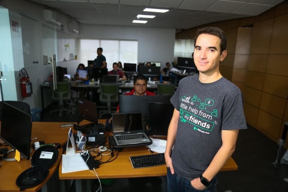 Rubén Chávez, CEO y cofundador de la fintech Yotepresto.com