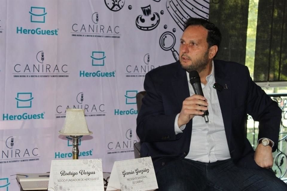 Germán González, presidente de la Canirac.