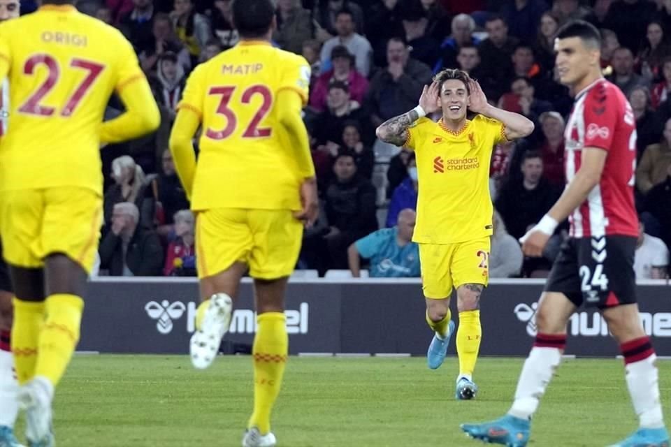 El Liverpool vino de atrás para ganar el partido.