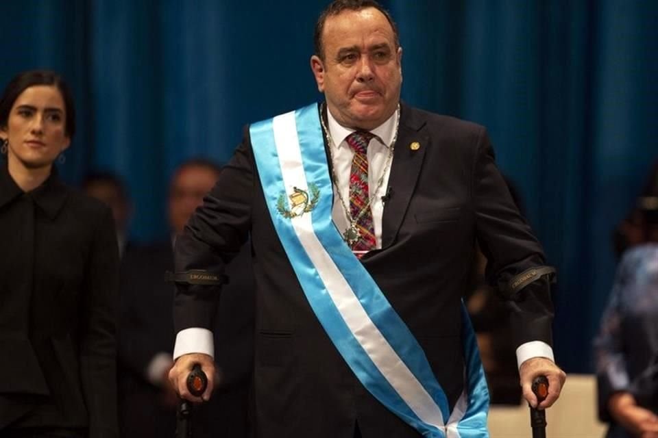 El Presidente de Guatemala, Alejandro Giammattei, informó que no viajará a la Cumbre de las Américas.