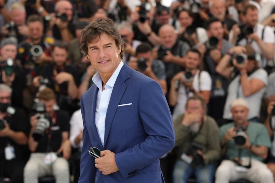 Tom Cruise regresó por primera vez en 30 años al Festival de Cannes para presentar su nueva película 'Top Gun: Maverick'.