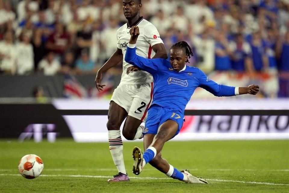 Así definió Joe Aribo para poner el tanto del conjunto escocés.