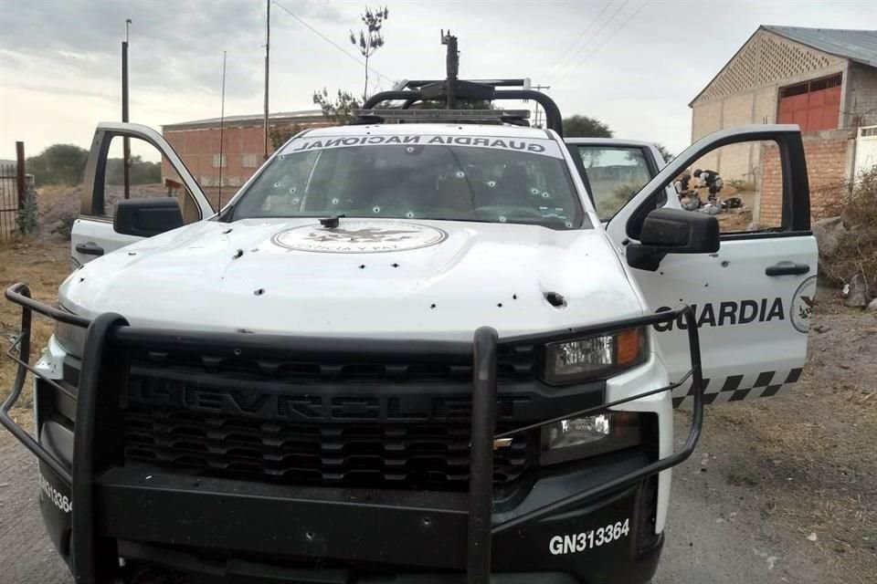 Tres miembros de la Guardia Nacional fueron abatidos en Teocaltiche.