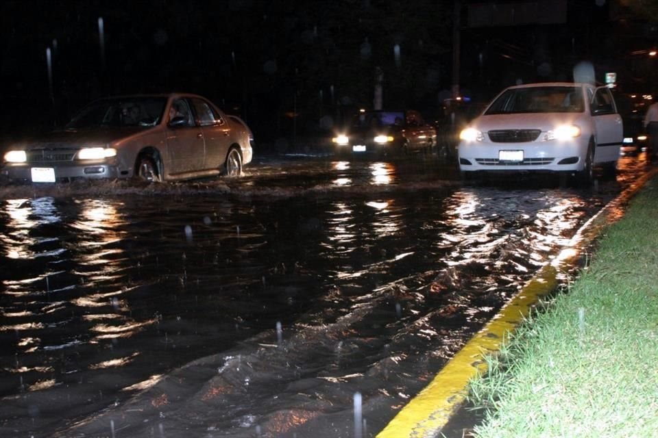 Avenida Patria continúa siendo una de las zonas más susceptibles de inundaciones.