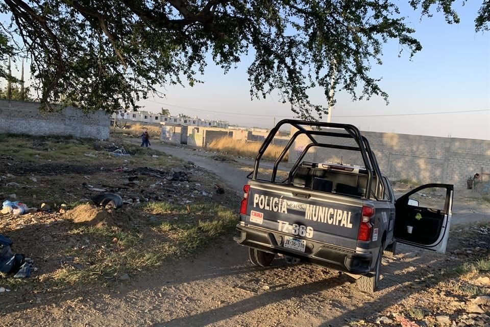Un hombre fue asesinado en una brecha que se ubica a espaldas del Fraccionamiento Los Encinos.