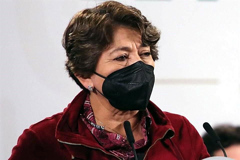 Delfina Gómez, Secretaria de Educación.