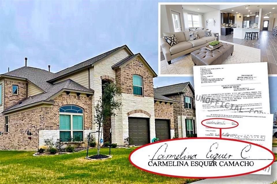 La nueva residencia en Houston de la directora de Pemex Internacional tiene una extensión de 868 metros cuadrados y está valuada en unos 8 millones de pesos.